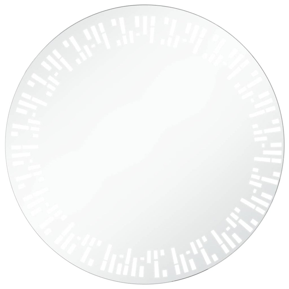 vidaXL Miroir de salle de bain avec LED 70 cm