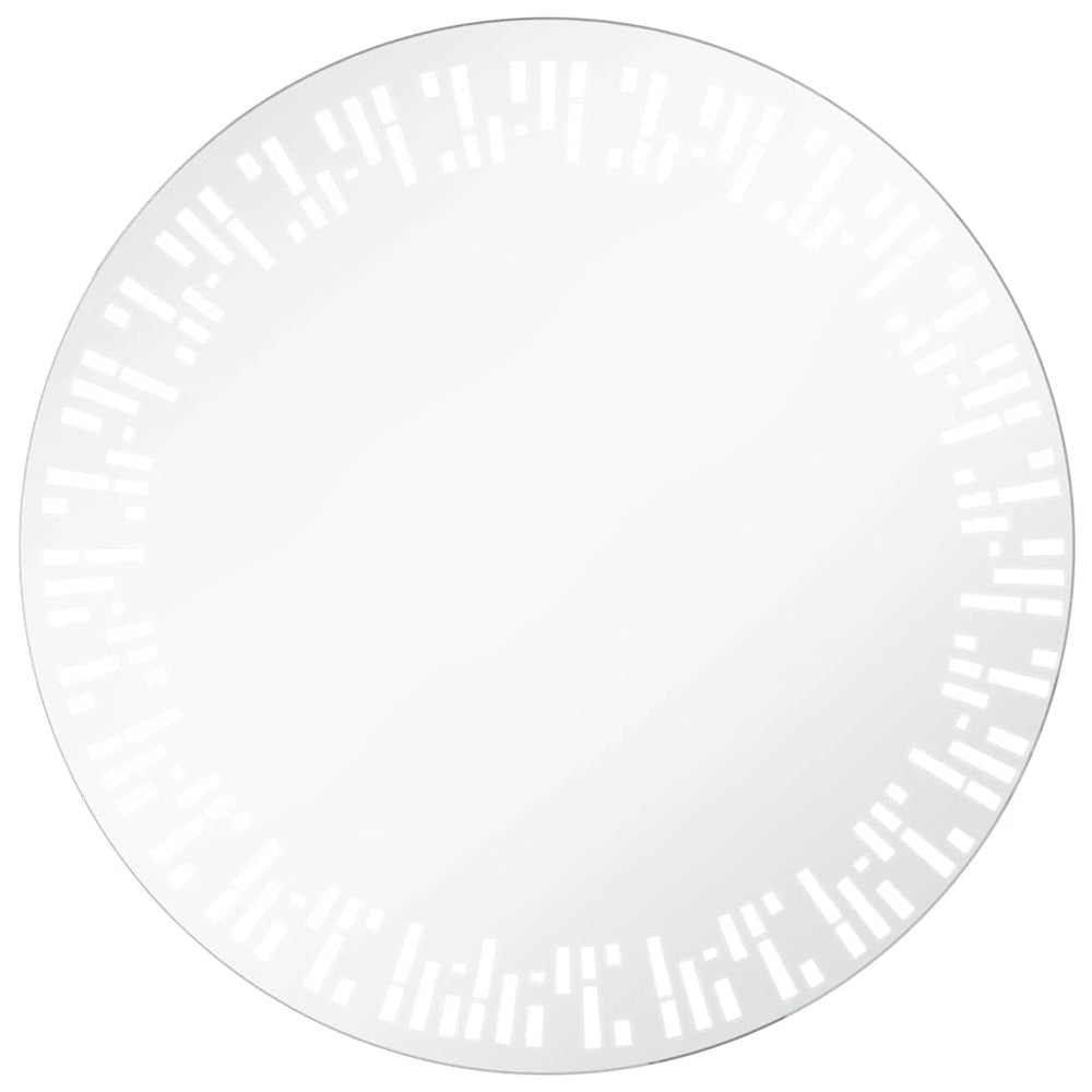 vidaXL Miroir de salle de bain avec LED 80 cm