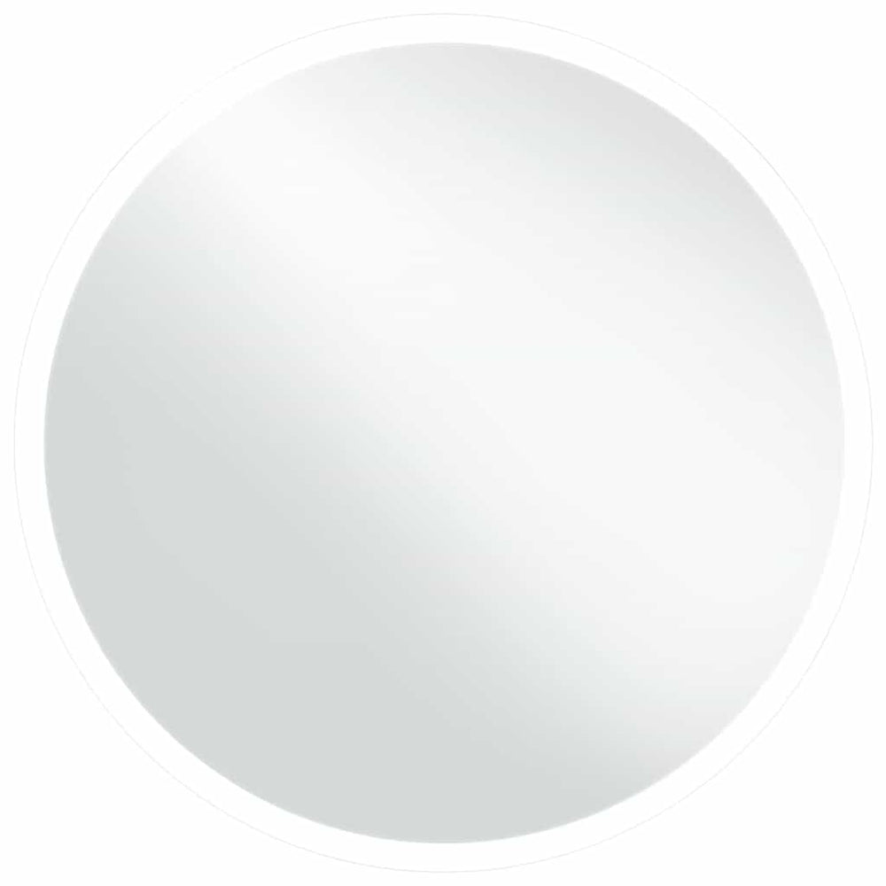 vidaXL Miroir de salle de bain avec LED 80 cm