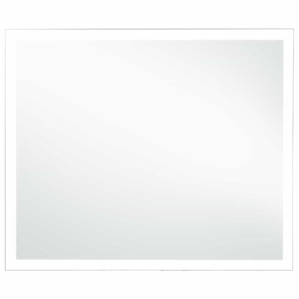 vidaXL Miroir mural de salle de bain avec LED 80x60 cm