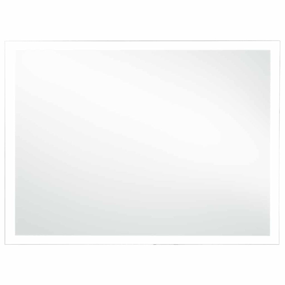 vidaXL Miroir mural de salle de bain avec LED 100x60 cm