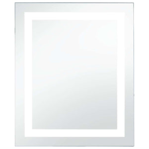 LED-Badspiegel mit Berührungssensor 60x80 cm