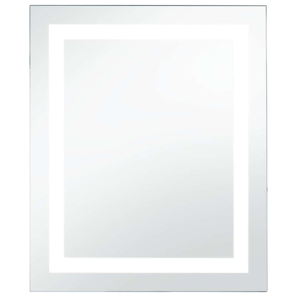 LED-Badspiegel mit Berührungssensor 60x80 cm