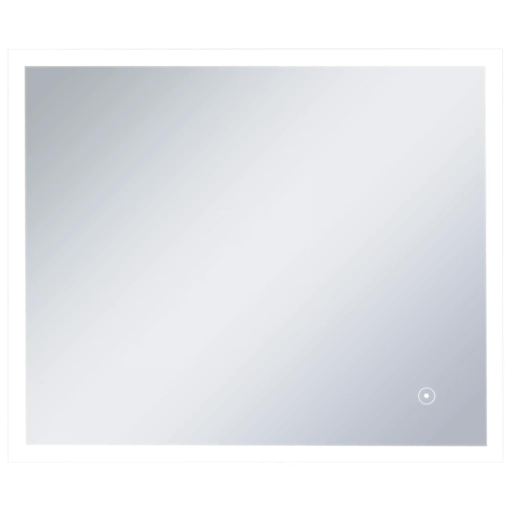 vidaXL Miroir de salle de bain LED avec capteur tactile 60x50 cm