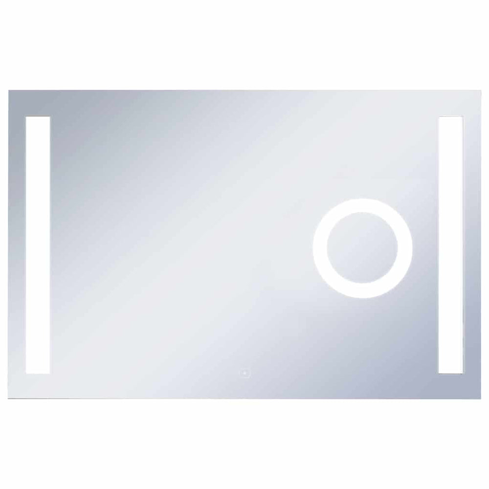 vidaXL Miroir de salle de bain LED avec capteur tactile 100x60 cm