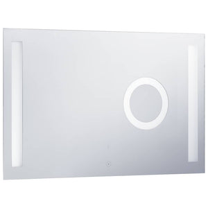 LED-Badspiegel mit Berührungssensor 100x60 cm