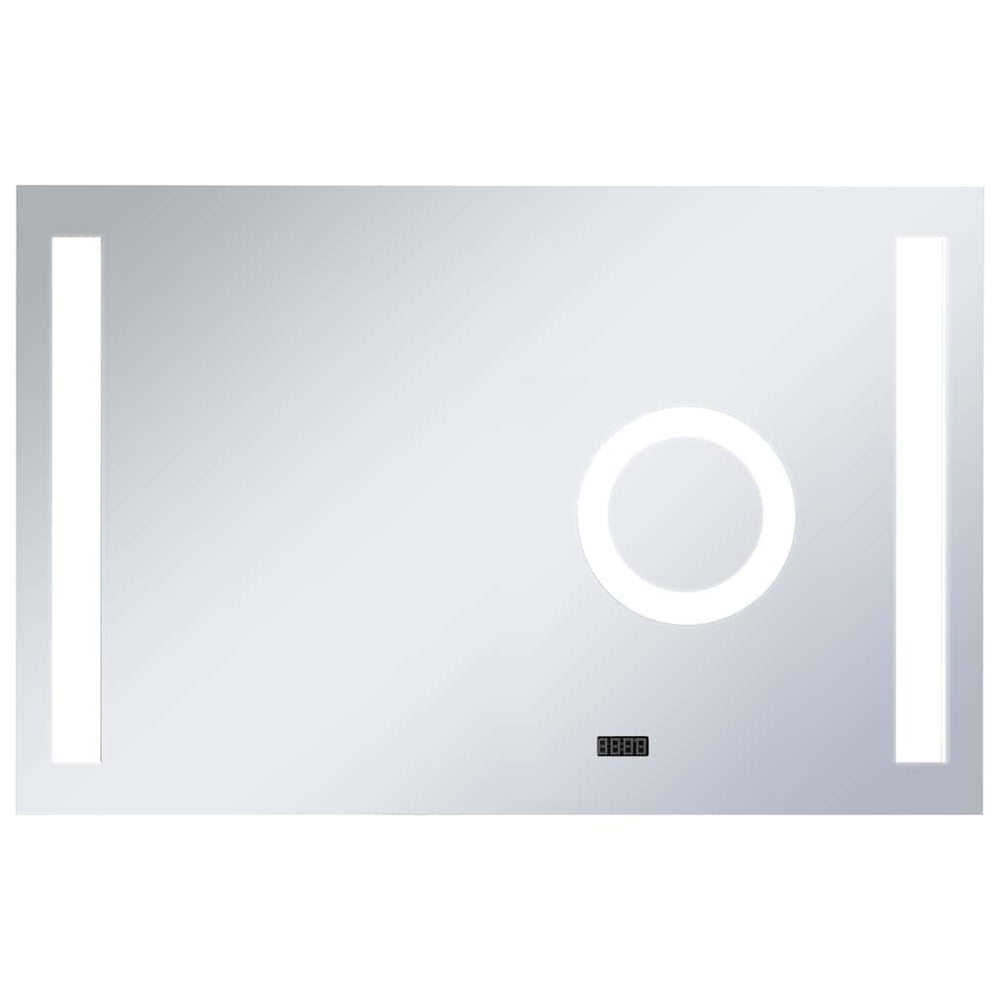 vidaXL Miroir de salle de bain LED avec capteur tactile 100x60 cm