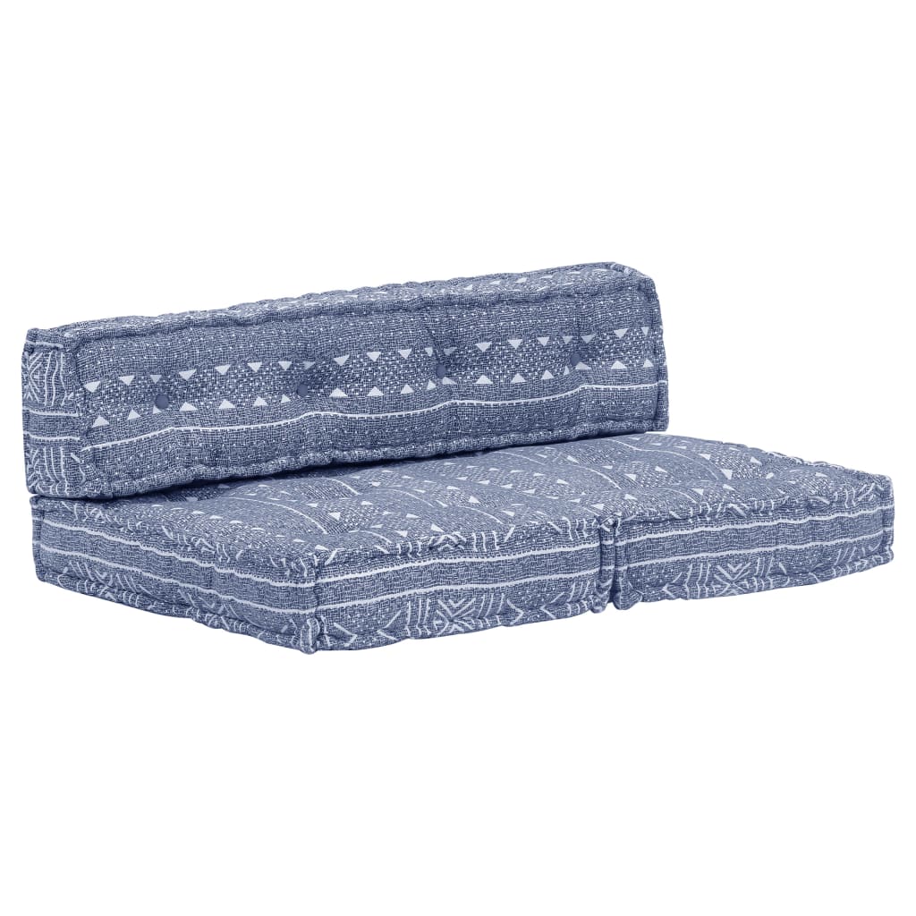 Pouf Indigo Stoff