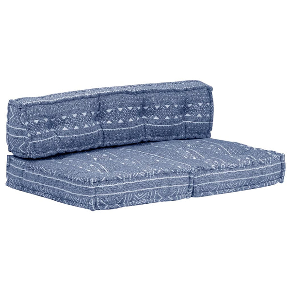 Pouf Indigo Stoff