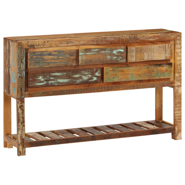 Sideboard 120x30x75 cm Altholz Massiv
