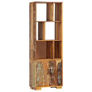 Bücherregal 60x35x180 cm Altholz Massiv