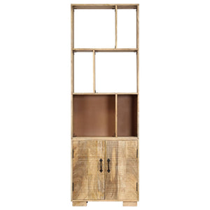 Bücherregal 60x35x180 cm Massivholz Mango