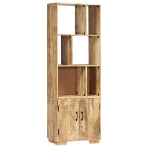 Bücherregal 60x35x180 cm Massivholz Mango