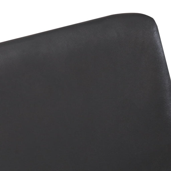 vidaXL Fauteuil Gris Cuir Véritable