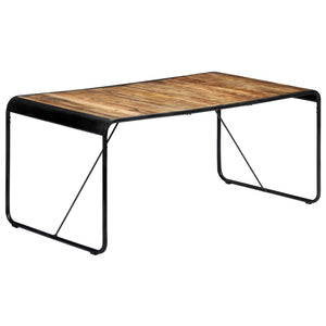Esstisch 180x90x76 cm Raues Mangoholz