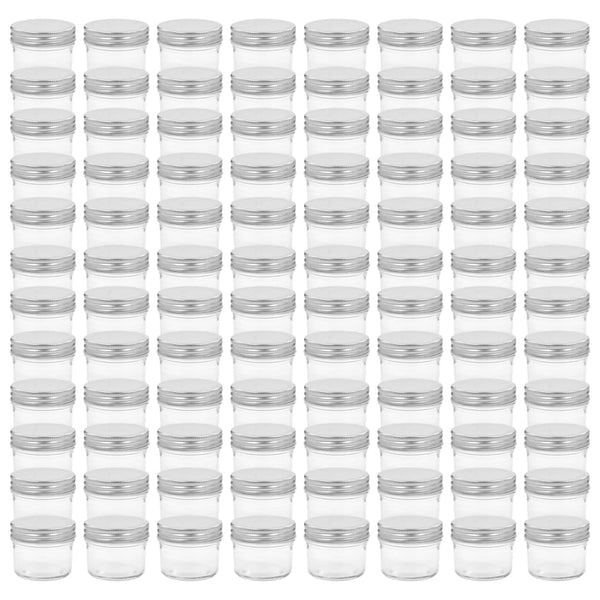 Marmeladengläser mit Deckel 110 ml, 96er Set