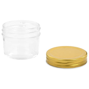 Marmeladengläser Golddeckel 110 ml, 24er Set