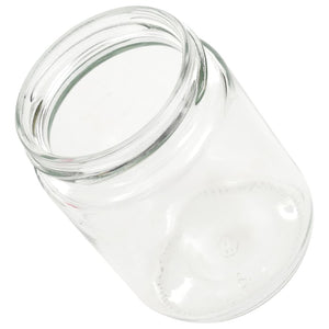 Marmeladengläser 230 ml mit Rot/Weiß Deckel, 96 Stk.