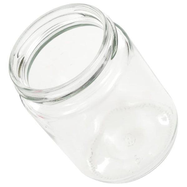 Marmeladengläser 230 ml mit Rot/Weiß Deckel, 96 Stk.