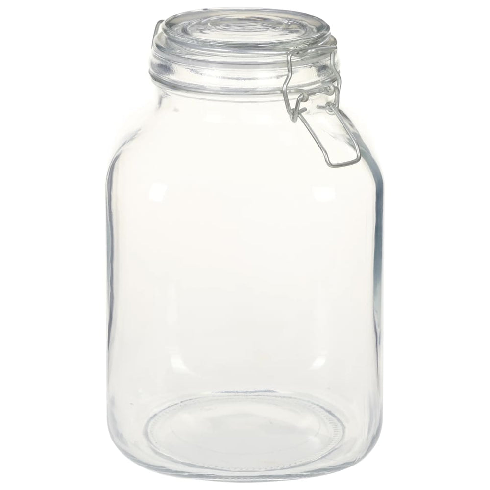 vidaXL Clip-Top Jars 12 pcs. 3 L