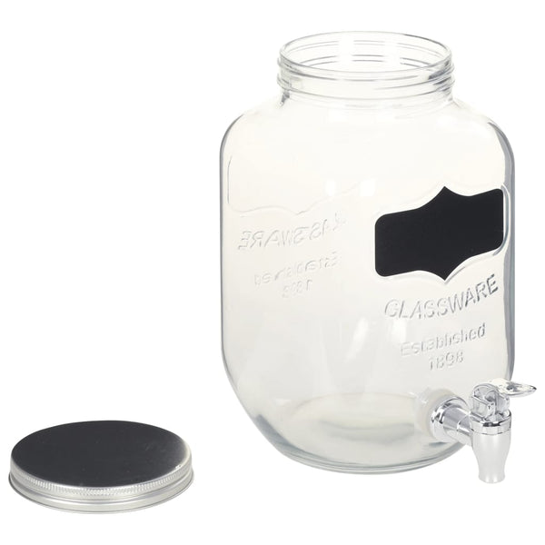 Getränkespender Set mit Ständer, 2 x 4L