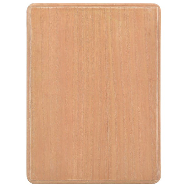 Nachttisch Grau und Braun 40 x 30 x 50 cm Kiefernholz Massiv