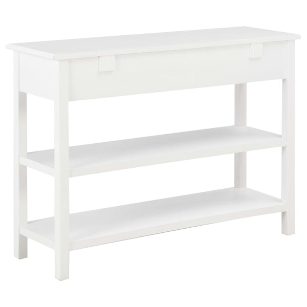 vidaXL Sideboard White 110x35x80 cm MDF