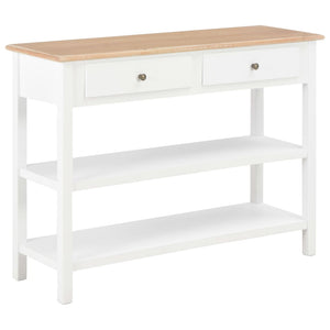Sideboard Weiß 110×35×80 cm MDF