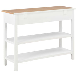 Sideboard Weiß 110×35×80 cm MDF