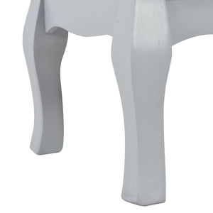 Nachttische 2 Stk. Grau 35x30x49 cm MDF