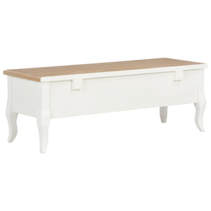 TV-Schrank Weiß 100 x 35 x 35 cm Holz