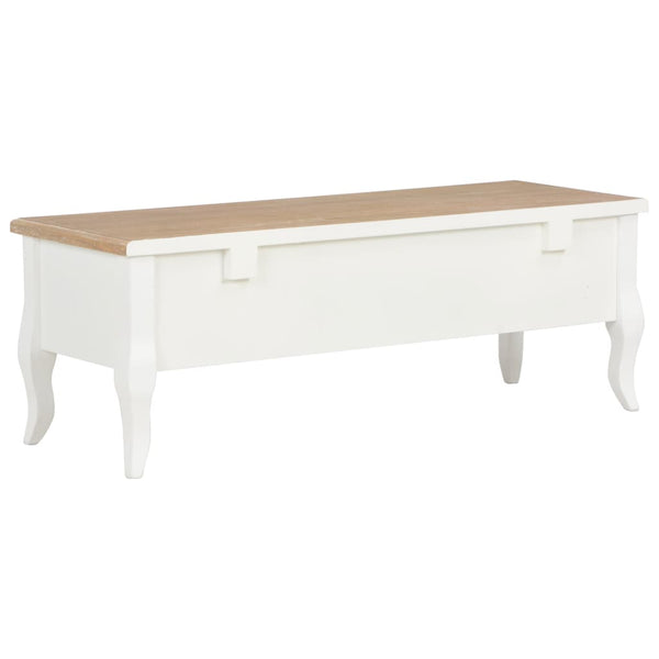 TV-Schrank Weiß 100 x 35 x 35 cm Holz
