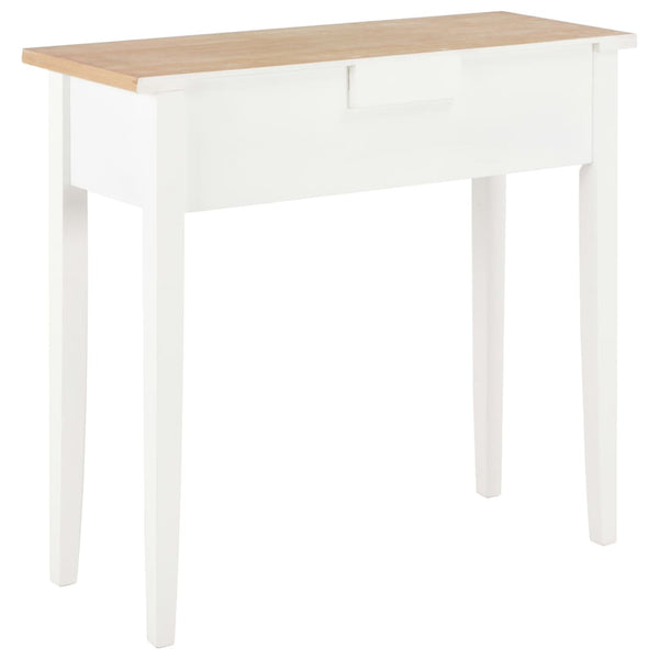 Frisiertisch Konsolentisch Weiß 79 x 30 x 74 cm Holz