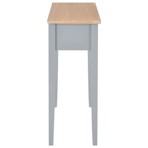 Frisiertisch Konsolentisch Grau 79 x 30 x 74 cm Holz