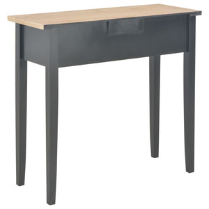 Frisiertisch Konsolentisch Schwarz 79x30x74 cm Holz