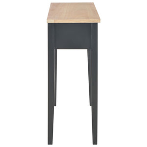 Frisiertisch Konsolentisch Schwarz 79x30x74 cm Holz
