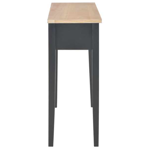 Frisiertisch Konsolentisch Schwarz 79x30x74 cm Holz