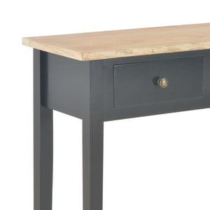Frisiertisch Konsolentisch Schwarz 79x30x74 cm Holz