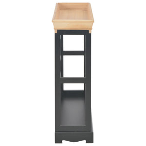 Weinschrank Schwarz 70 x 22,5 x 70,5 cm MDF