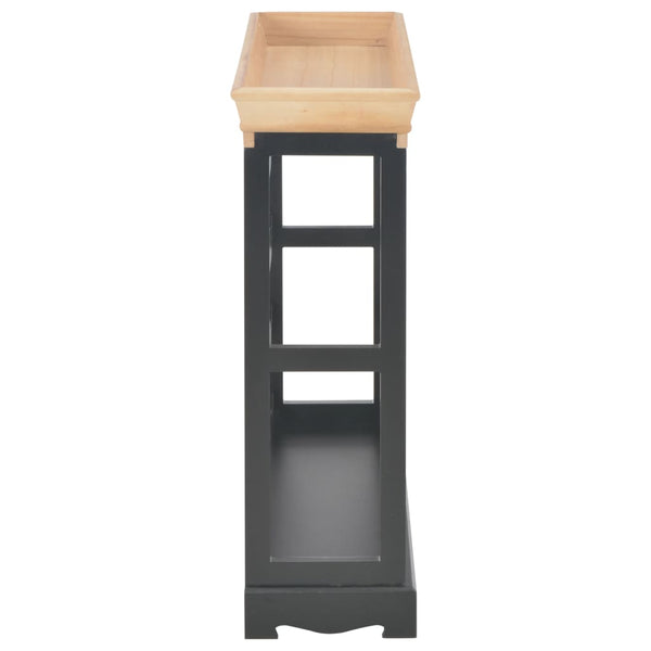 Weinschrank Schwarz 70 x 22,5 x 70,5 cm MDF