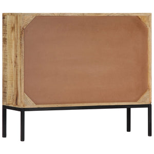 Sideboard 88x30x71 cm Massivholz Mango
