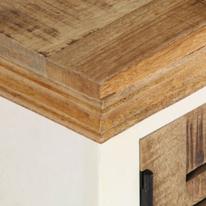 TV-Schrank 118x30x40 cm Massivholz Mango