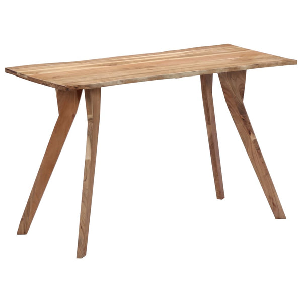 Esstisch 120 x 58 x 76 cm Massivholz Akazie