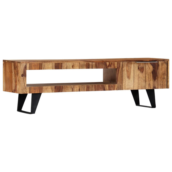 TV-Schrank 140×30×40 cm Massivholz Akazie