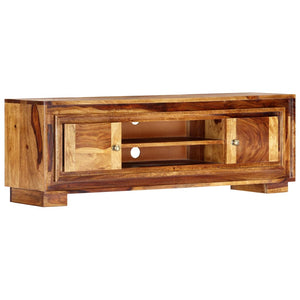 TV-Schrank 118x30x40 cm Massivholz Akazie