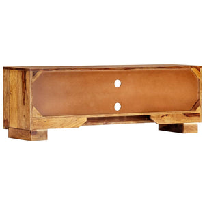 TV-Schrank 118x30x40 cm Massivholz Akazie