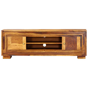 TV-Schrank 118x30x40 cm Massivholz Akazie