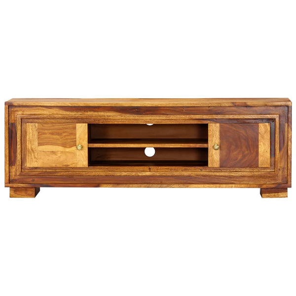 TV-Schrank 118x30x40 cm Massivholz Akazie
