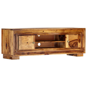 TV-Schrank 118x30x40 cm Massivholz Akazie