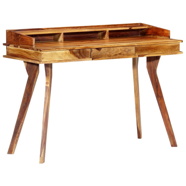 Schreibtisch 115 x 50 x 85 cm Massivholz Akazie